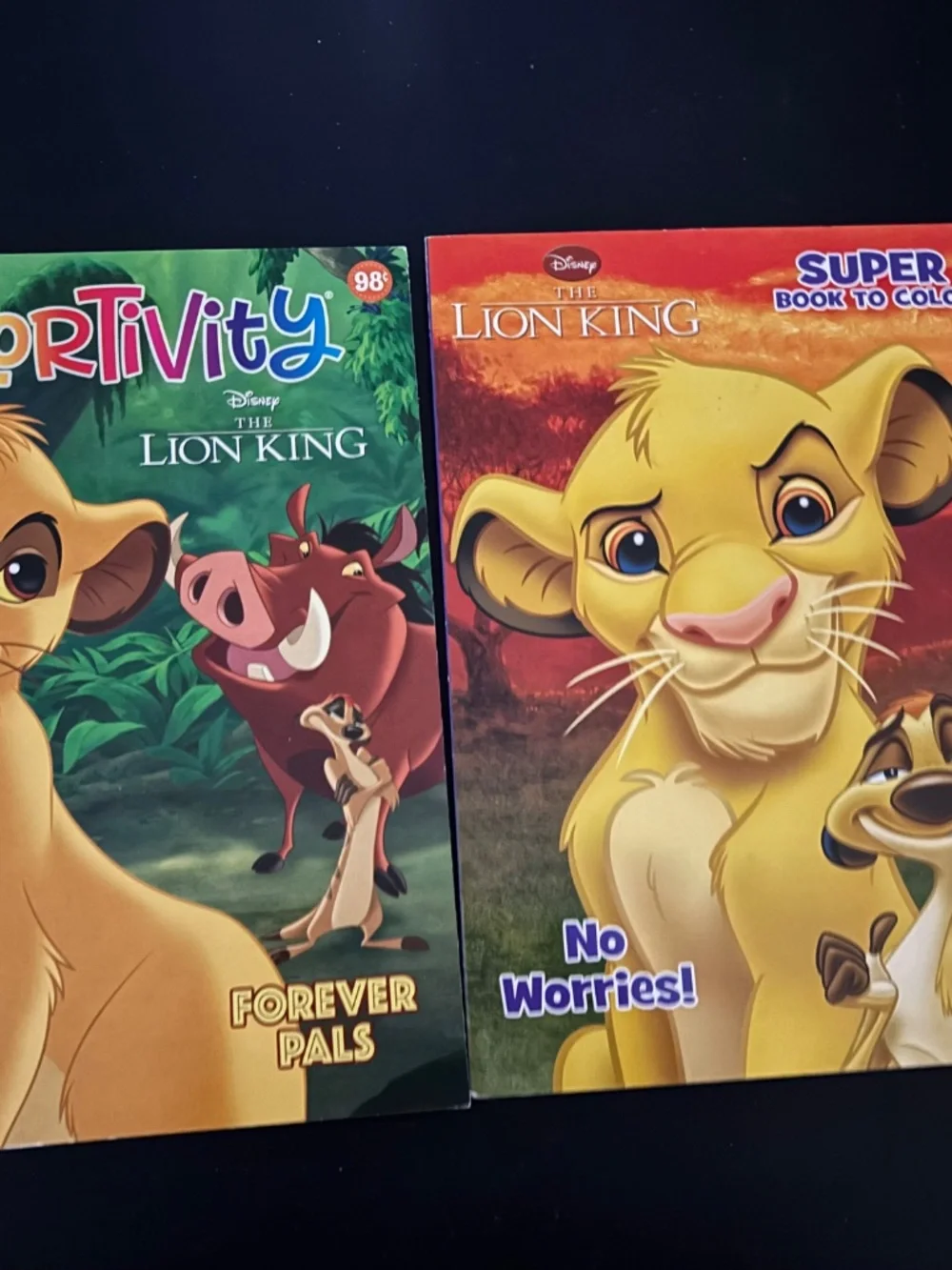 Lion King Coloring Book Set